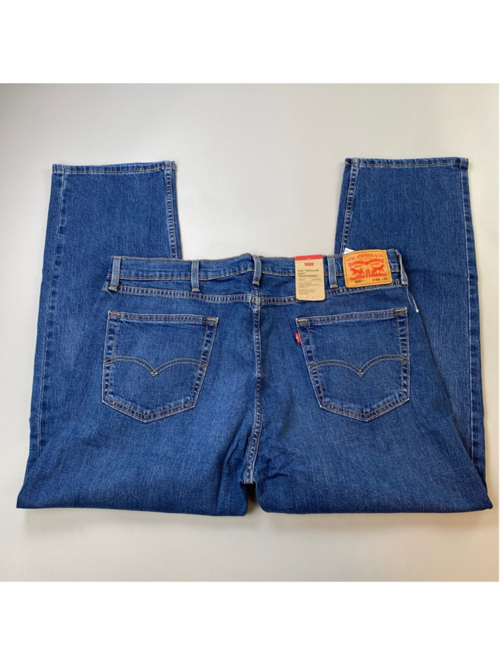 Levi's 505 Jeans Blue Men’s 40 Regular Straight Mint Classic Dadcore Casual Work